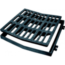 GRILLE A CADRE CONCAVE CARREE 60 C250